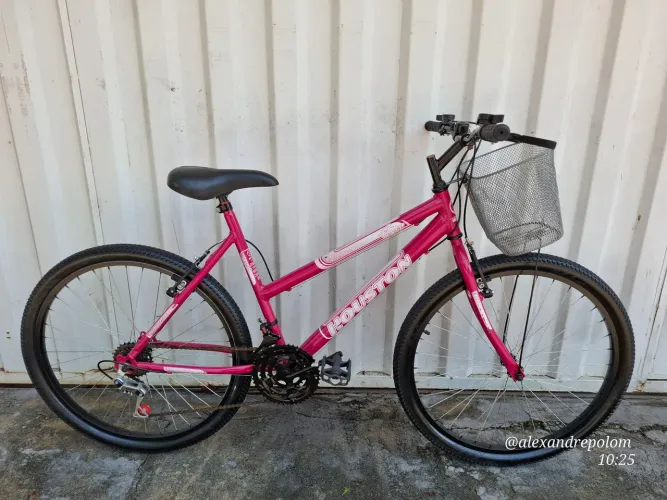 BICICLETA HOUSTON ARO 26/21 MARCHAS ( SEMI-NOVA-2026).(POSSO ENTREGAR)