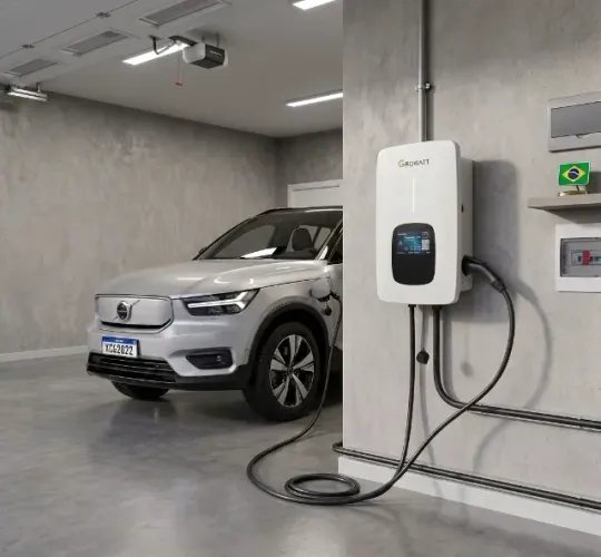 Kit Carregador Veículo Elétrico Wallbox 7,3kW + Instalação Completa
