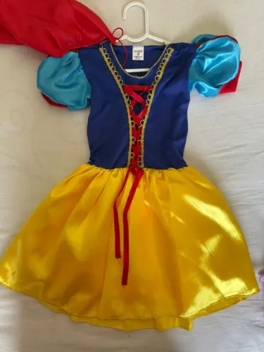 Fantasia Infantil Branca de Neve