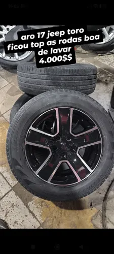 aro 17 jeep compss revitalizadas pneus Pirelli 60%