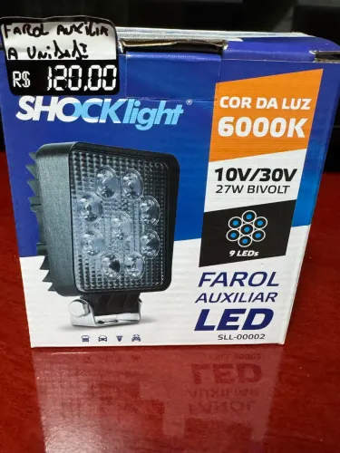 Farol auxiliar universal em led de alta potência a unidade só 99,00