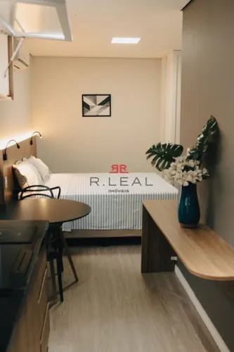 Kitnet para aluguel com 25 m² e 1 quarto na Vila Nova Cidade Universitária, Bauru - SP