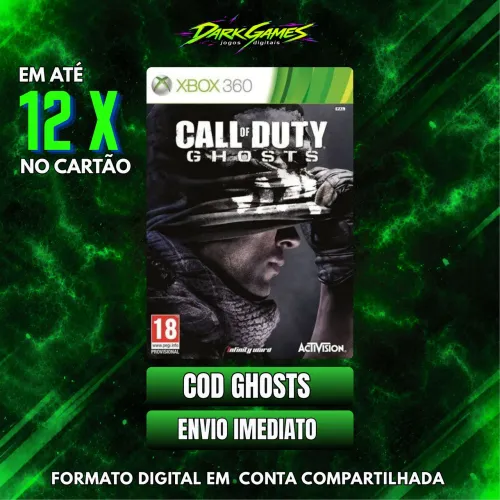 Jogo original Call of duty Ghosts Xbox 360