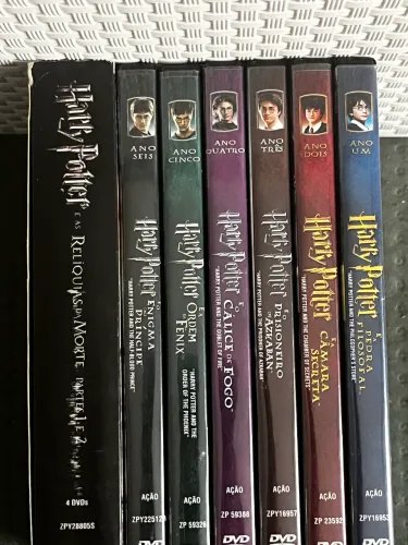 Coleção Harry Potter - DVDs Originais Widescreen (Edição de Colecionador!)
