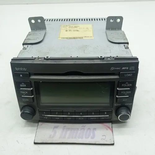 Rádio Hyundai Azera 3.3 V6 2008 / 2009 Nº961953l5003g