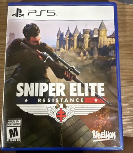 Jogo Sniper Elite Resistance Ps5 Midia Fisica NOVO