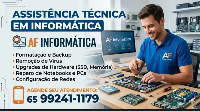 Assistência técnica em informática 