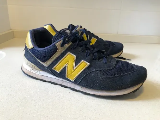 Tênis New Balance 574 Couro - Tam. 44 (12 Us)