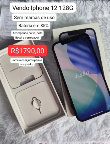 IPHONE 12 - 128G NÃO ACEITO PAG.OLX