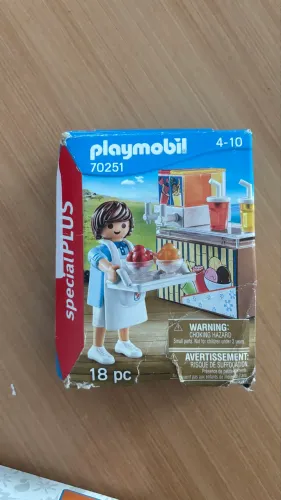 Playmobil vendedor de sorvete 