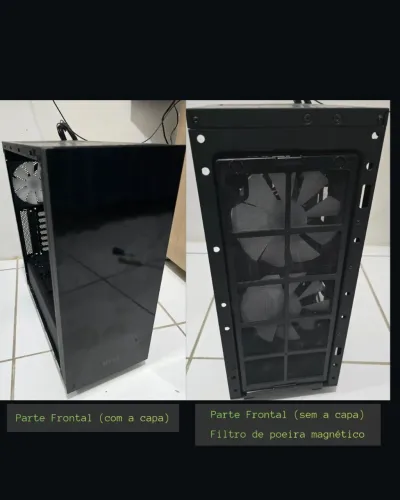 Gabinete NZXT Gamer Mid Tower (Ler Descrição)