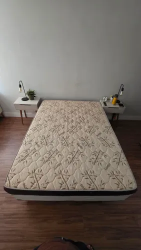 Cama box e colchão D33