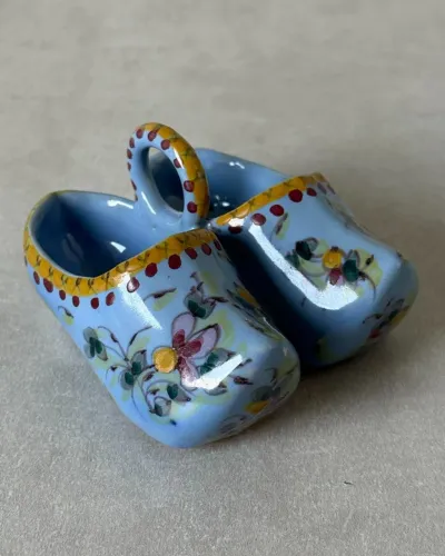 Tamanco holandes porcelana