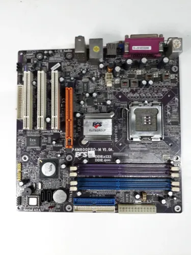 Placa Mae Ecs P4m800pro M V1 0a