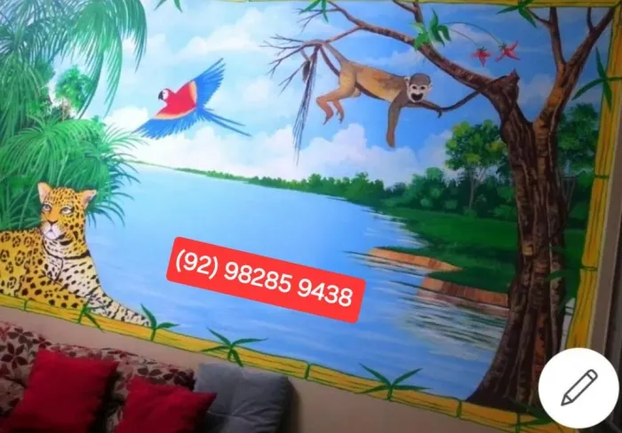 Apto todo mobiliado para 6 pessoas próx ao Manauara Shopping, TJ e Inpa