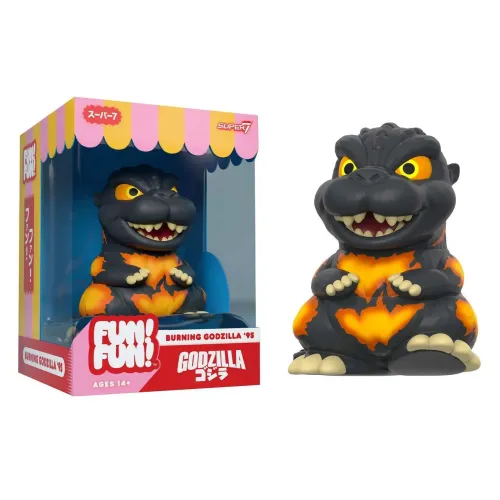 Boneco Burning Godzilla Fun! Fun! Super7