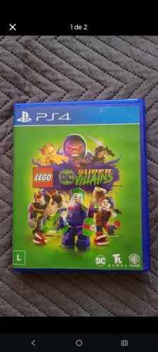 Lego Super Vilões PlayStation 4 Original