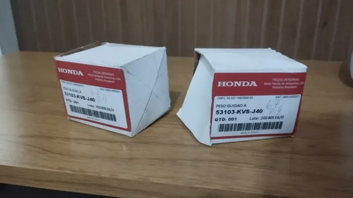 Pesinho de cargo comprado na Honda nunca usado