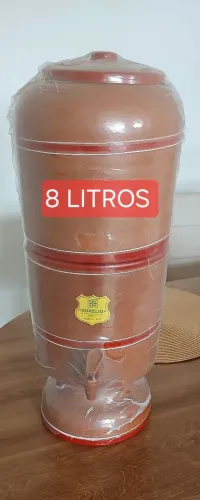 FILTRO de BARRO para 8 LITROS. NOVO.