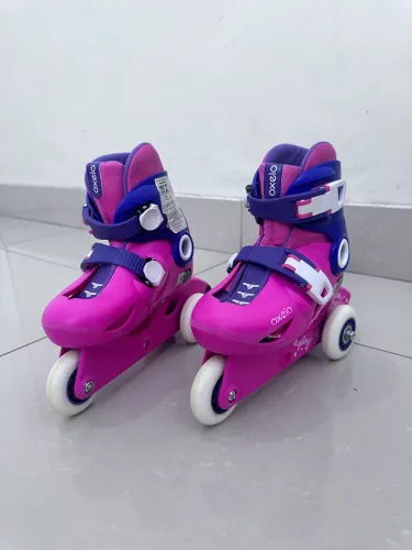 Patins Infantil Oxelo Play 3 Ajustável 26-28 Decathlon