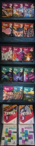 Livros Poliedro Ensino Médio/pré vestibular