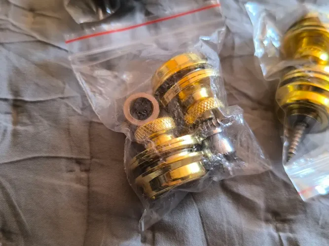 Lote de strap lock para instrumentos de cordas