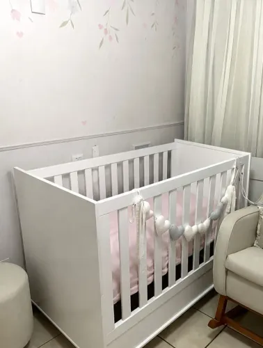 BERÇO QUE VIRA CAMA