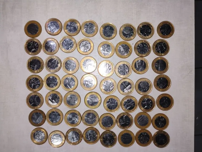 Moedas antigas 