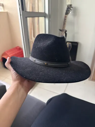 Chapéu veludo estilo Gusttavo Lima 
