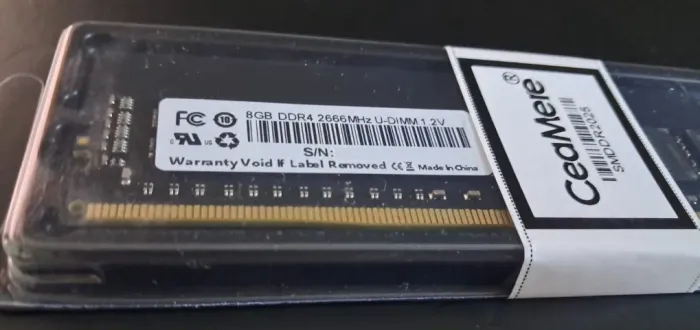 [Nova] Memória DDR4 8GB 2666Mhz Para Computador. Lacrada! Últimas Unidades