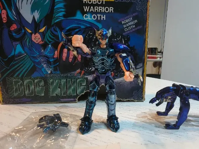 Fenrir cavaleiros do zodíaco Robot Warriors Dog King - LEIA O ANÚNCIO!