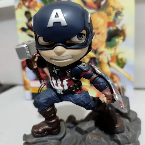 Minicos Capitão América End Game Iron Studios, sem caixa