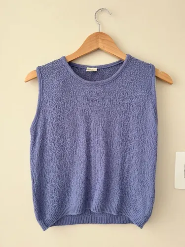 Conjunto de Tricô Blusa + Cardigan