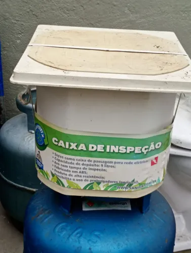 Caixa de inspeção Sanifix 9 L nova