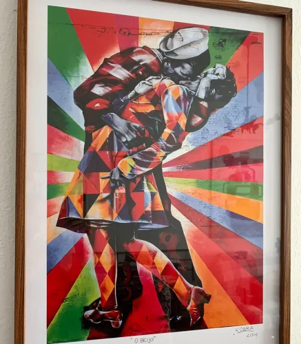 Serigrafia original Eduardo Kobra