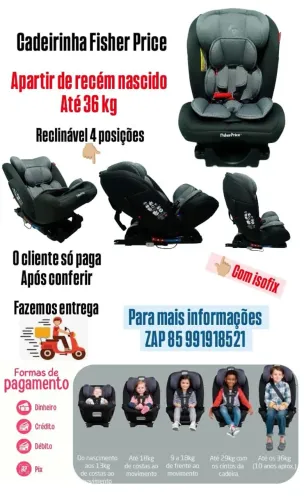 Cadeira para carro infantil 