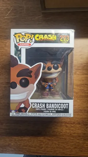 Boneco funko crash bandicoot