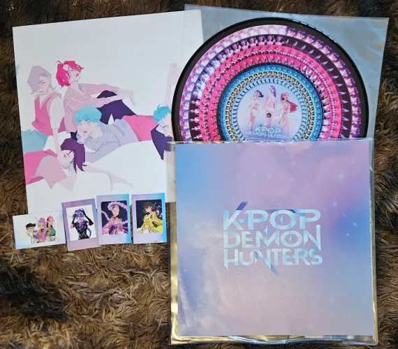 Kpop Demon Hunters Zoetrope Vinil