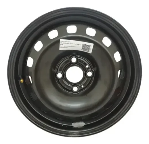 Roda Ferro Gol Saveiro Voyage G5 G6 G7 G8 G9 Aro 15 Prateado