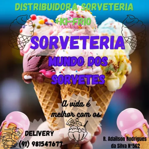 Sorvete, moreninha e picolé 