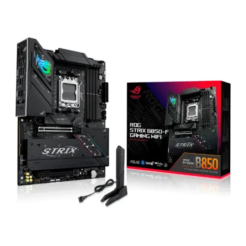 Placa Mãe ASUS ROG Strix B850-F Gaming Wi-Fi Socket AM5 / DDR5