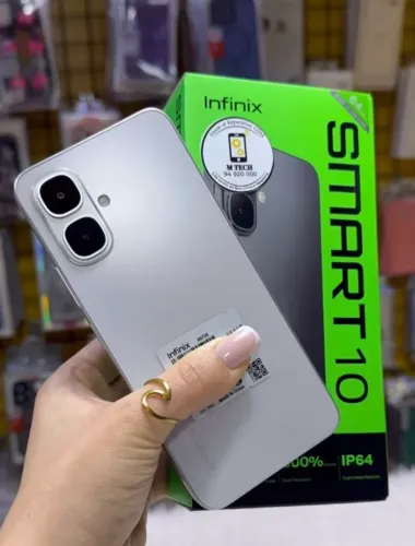 INFINIX smart 10 - Em Promoção 128/4 silver - GLOBAL + Entrega Grátis
