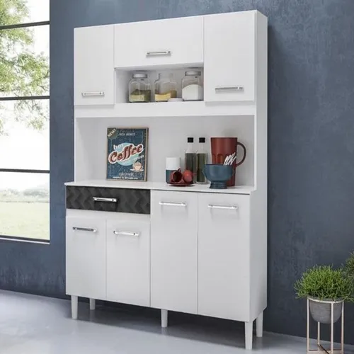Kit de Cozinha Nicioli Magazin 7 Portas 120cm