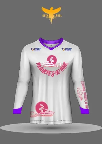 Camisa UV manga Comprida Personalizada