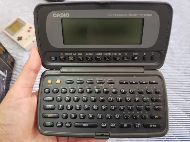 Casio Digital Diary SF 8300 relíquia!