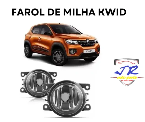Par Farol De Milha Universal Kwid 2017 2018 2019 2020 2021