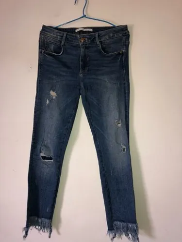 Calça jeans skinny feminina tamanho 36 Zara