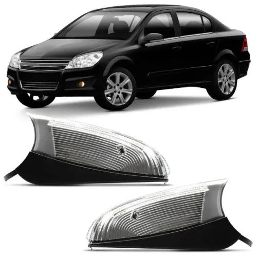 Pisca de Retrovisor Chverolet Vectra 2010 - LD LE - Led / Luz de Cortesia - Metagal