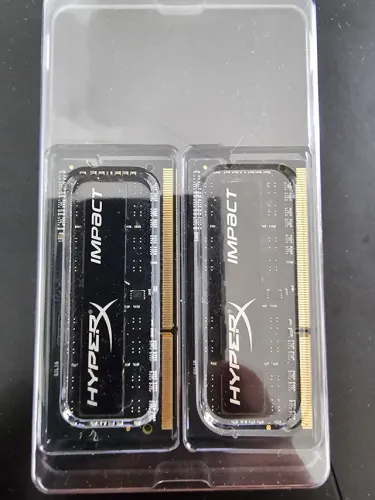 Memória RAM 8GB HiperX Impact DDR3 (1600 MHZ) (2x4GB)