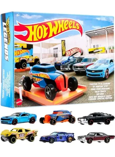 Hot Wheels Collector Veículo de Brinquedo Legends Multipack Sortido.